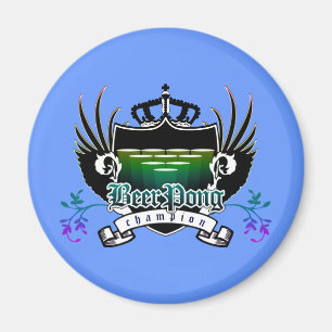 bierpongkampioen royal crest magneet