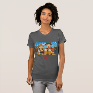 Bierproeven tijdens Oktoberfest in München, Duitsl T-shirt