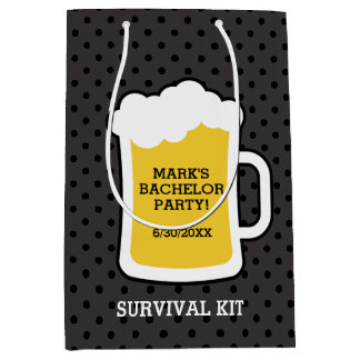 Bierproeverij Bachelor Party Survival Kit Medium Cadeauzakje