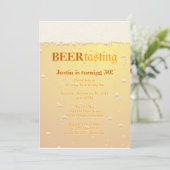 Bierproeverijfeestje Kaart (Staand voorkant)