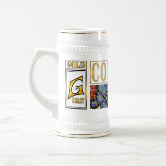 Bierpul 22 oz – GOLD Abstracte Kunst van GGAST