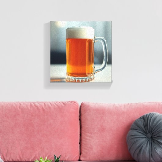 Bierpul Canvas Afdruk (Insitu (Woonkamer))