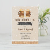 Bièrre avant que je fasse invitation de fête (Debout devant)