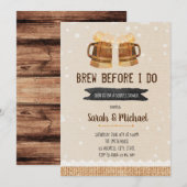 Bièrre avant que je fasse invitation de fête (Devant / Derrière)