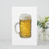 bierschrijfwaren briefpapier (Staand voorkant)