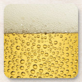 Bierschuimplastic onderzetters met kurk achterzijd (Voorkant)