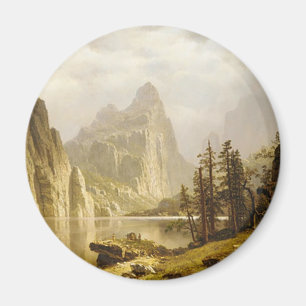 Bierstadt Albert Merced, de Yosemite-vallei Magneet