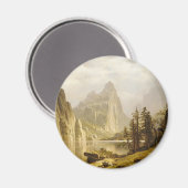 Bierstadt Albert Merced Rivier Yosemite Vallei Magneet (Voorkant / Achterkant)