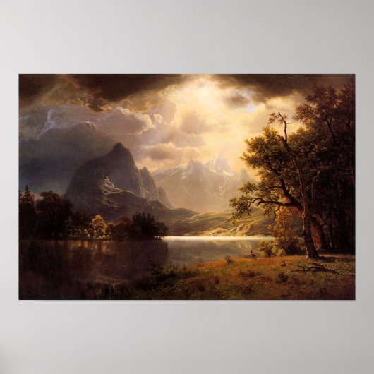 Bierstadt Estes Park Colorado Poster (Devant)