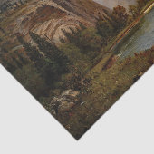 Bierstadt Gates of Yosemite Painting Tissuepapier (Detail)