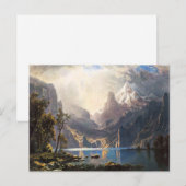 Bierstadt Lake Tahoe Briefkaart (Voorkant / Achterkant)