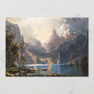 Bierstadt Lake Tahoe-uitvindingen Kaart