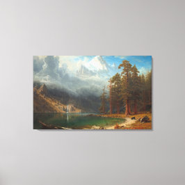Bierstadt Monteer Corcoran Painting Canvas Afdruk
