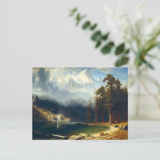Bierstadt Mount Corcoran Postcard Briefkaart (Staand voorkant)