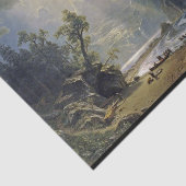 Bierstadt Puget Sound Pacific Coast Painting Tissuepapier (Detail)