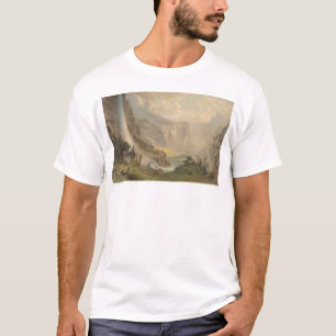 Bierstadt Yosemite Valley, Californië (1884A) T-shirt