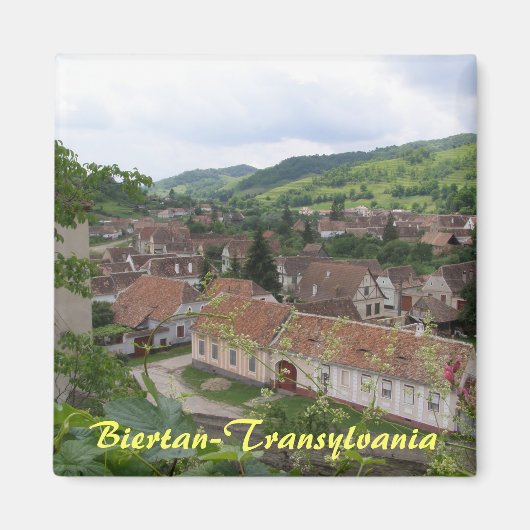 Biertan-Transylvanië Magneet (Voorkant)