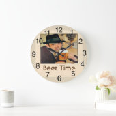  biertijd, grote klok (Huis)
