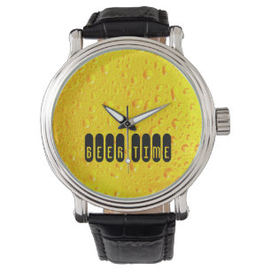 Biertijd Verse druppels Horloge