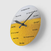 Biertje Klok met grappige tekst (Hoek)