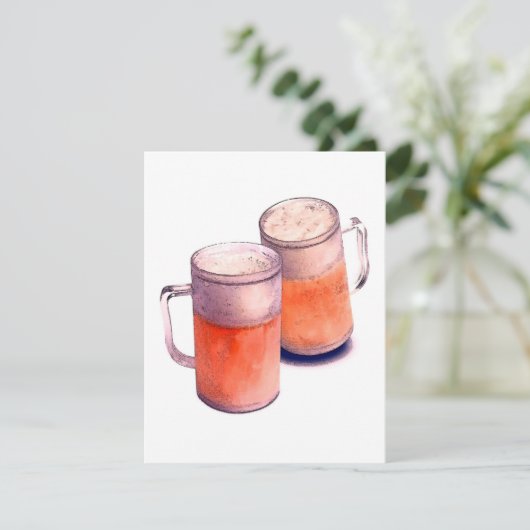 Bieruitnodigingen - Bier uitnodigt Kaart (Staand voorkant)