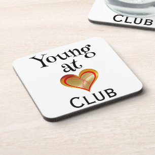 Bierviltje Young at Heart Club Bier Onderzetter