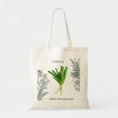 Bieslook — Allium schoenoprasum Tote Bag (Voorkant)