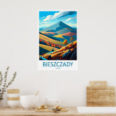 Bieszczady 1 poster (Keuken)