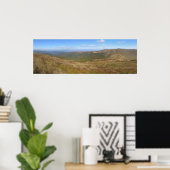 Bieszczady-panorama Poster (Thuiskantoor)