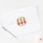 biet ronde sticker (Envelop)
