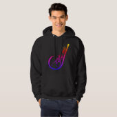 Bietel me! Funny Vissen Hook Hoodie (Voorkant volledig)