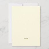 Bieten worden goed Kaart (Achterkant)