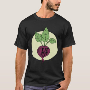 Bietengroente Vegan Plantaardig Dieet Gezond Voeds T-shirt