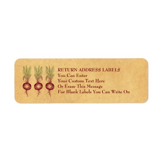 Bietenlabels Etiket (Voorkant)