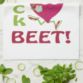 Bietenvlees Theedoek (Gevouwen)