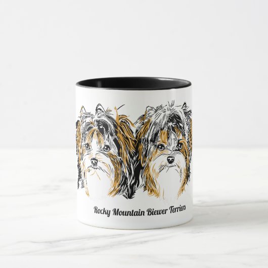 Biewer Terrier Coffee-Mok Mok (Midden)