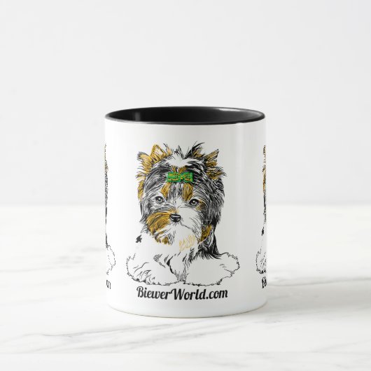 Biewer Terrier Coffee-Mok Mok (Midden)