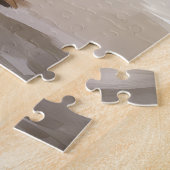 Biewer Terriër Hond in Sneeuw Kerstmis Legpuzzel (Zijkant)