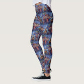 Biewer Terrier Kerstvakantie Leggings (Links)