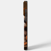Biewer Terrier Puppy Herfst Delight Pompoen Case-Mate iPhone Case (Achterkant / Links)
