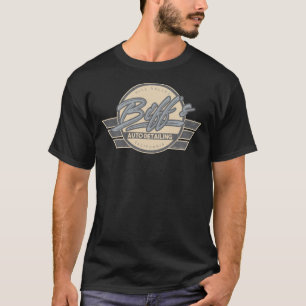Biff&x27;s automatisch het Details Verpletteren va T-shirt