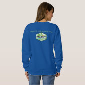 Bifrost bleu-clair cultive le sweatshirt de logo (Dos entier)