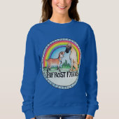Bifrost bleu-clair cultive le sweatshirt de logo (Devant)