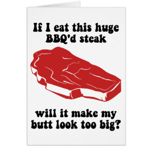 Bifteck drôle de BBQ