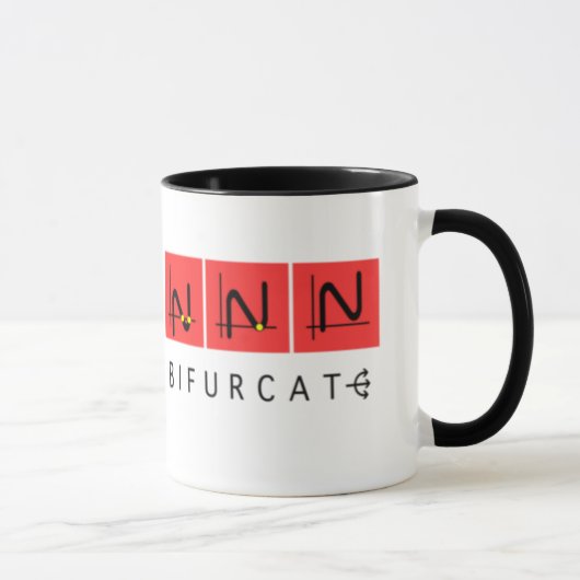 Bifurcaat Mok (Rechts)