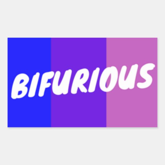 Bifurieuze Sticker (Voorkant)