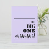 BIG 100 Invitations d'anniversaire (Debout devant)