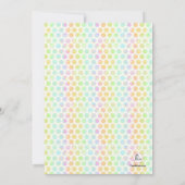 Big 2 Birthday Party Invitation Kaart (Achterkant)