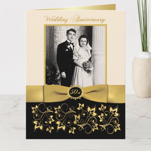 BIG 50th Anniversary Photo Carte de signature de l (Devant)