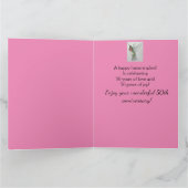 BIG 50th Mom Dad Happy Jubileum van ons allemaal Kaart (Binnen)